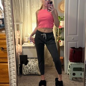 Vuori Dark Charcoal Grey Jogger Pants